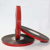 厂家直销8mm至35mm宽红膜黑色胶 优质高粘胶带海棉泡棉双面胶