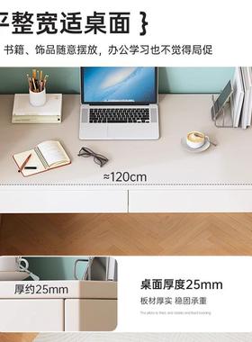 抽简电脑桌20147现代约办公桌带书桌家用卧屉室梳妆台写字桌台式