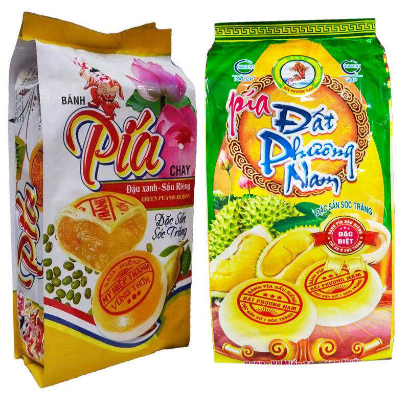 越南原装进口榴莲饼400克Pia传统糕点心零食小吃休闲食品营养早餐