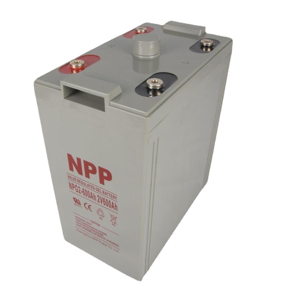 NPP胶体密封式储能蓄电池，NPG2-600Ah胶体蓄电池，NPP蓄电池