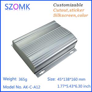 奥科姆45x138x160厂家直销电源外壳铝型材通信铝壳铝接线盒C-A12