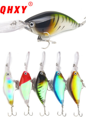 路亚饵 摇滚小胖子 长舌板深潜远抛投型假饵海水淡水鱼饵