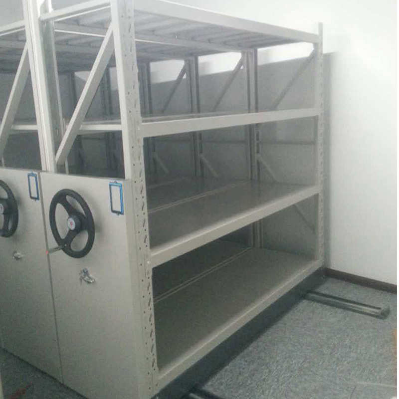 邦盛堆垛式钢制仓储货架可移动密集组合重型仓库货架置物架厂家