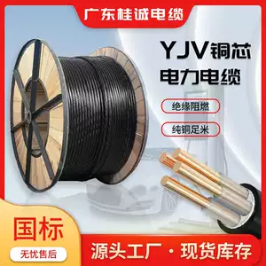 Национальный стандартный кабельный кабельный сердечный ядро ​​Zc-YJV45 Core 10 квадратный 3*6 Электромобиль 7 кВт Трехфазный зарядный кабель зарядки