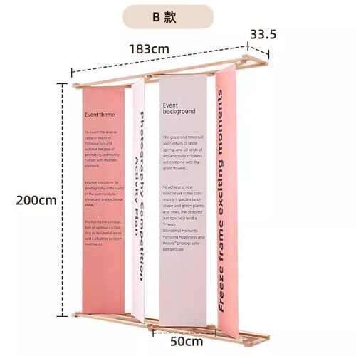 展示kt板广告宣传立式展会活动超大型门展示架型展示架展厅落地式