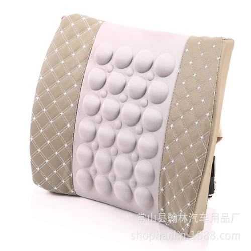 工厂汽车靠枕靠垫刺绣办公腰靠