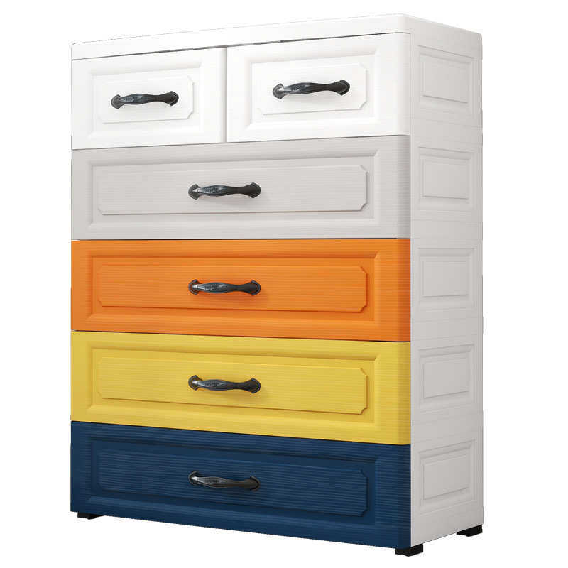 欧式抽屉式收纳柜塑料多功能整理箱储物柜多层柜子带锁五斗柜,收纳整理,收纳柜,淘宝优惠券,粉丝福利购,淘宝优惠卷