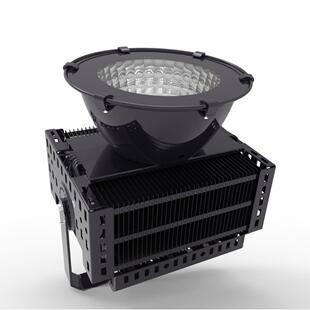 120LM 1000W W户外led高功率塔吊灯工地探照灯投射灯高空杆灯200