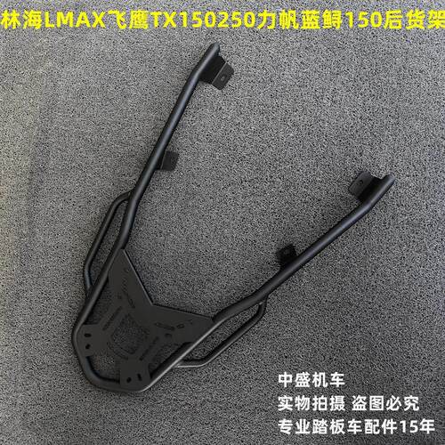 适用天鹰TX150/250尾翼力帆蓝鲟林海L-MAX机车尾箱架后货架扶手