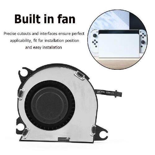 Built-in Heatsink Cooler Fan Lightweight Console Host