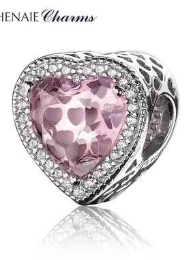 新款粉色爱心25简银链女韩版约个性时尚9手手镯情侣送女友生日礼