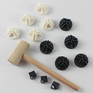 树脂衣柜卡扣配件挂衣杆门吸 柜通用连接卡扣 简易魔片收纳柜鞋