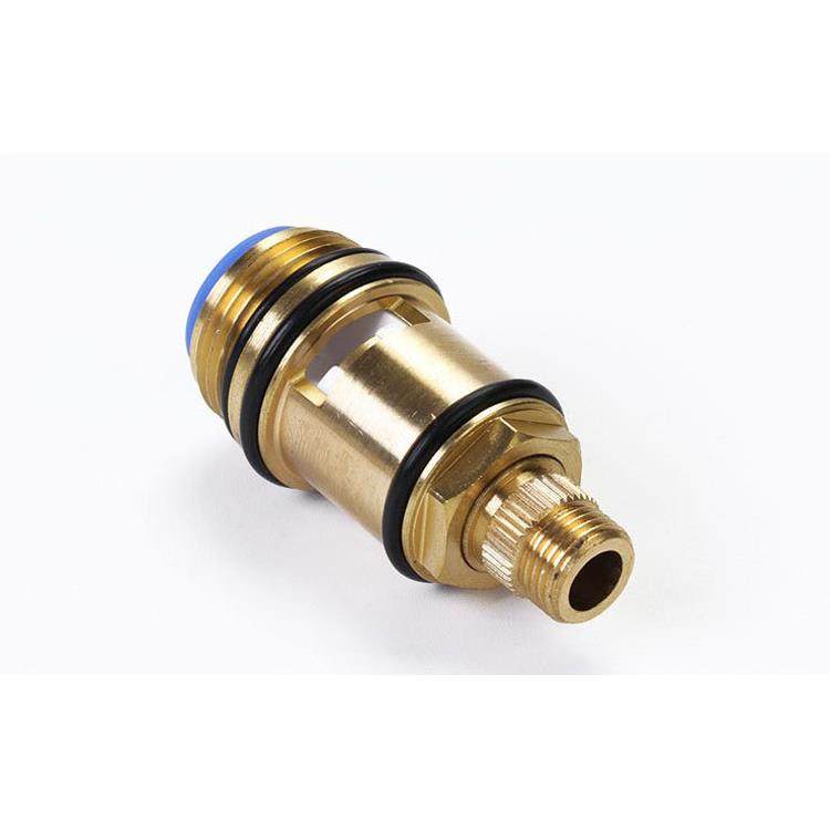 淋浴花洒弯管龙头下出水阀芯切换器转换器两档分水器全铜阀芯配件