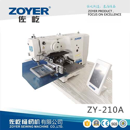 厂家出品ZY-210A自动小范围电脑花样机 商标logo标签缝纫机