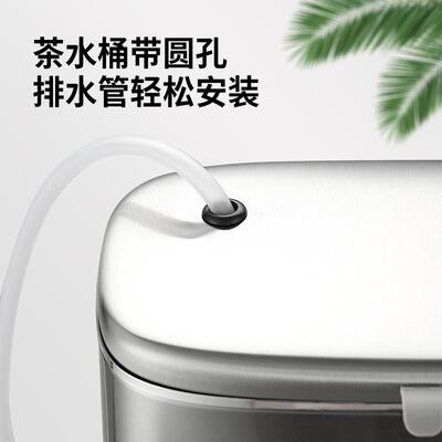 茶水桶茶不端渣桶废水桶高茶台排水桶湿分离茶渣干过滤C5501锈钢