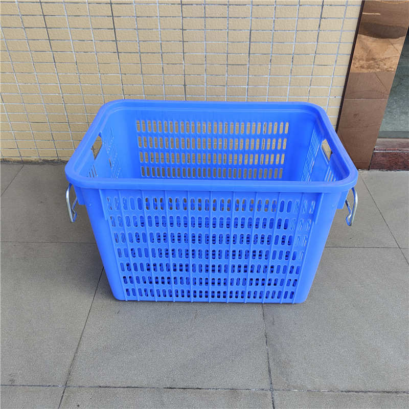 800*550*560mm加厚加大塑胶周转箩塑料筐塑料箩周转框铁耳塑胶筐
