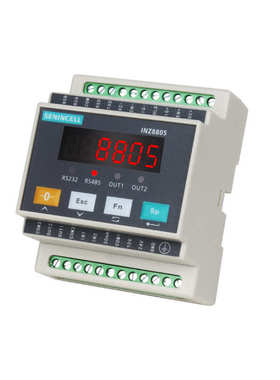 英展INZ8805重量变送控制器，导轨式可选配模拟量