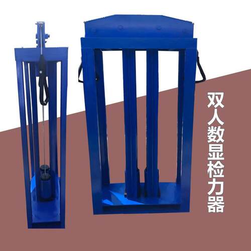 双人碳钢检力器 SMZZ-1双人检力器 语音数显检力器