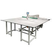 智能模版 皮料汽车坐垫内饰大范围模板机缝纫机 机定制加工厂家服装