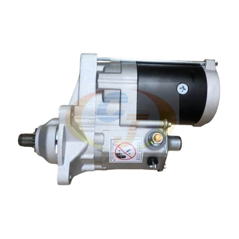 适用挖掘机小松PC200−8康明斯6D107发动机启动马达600-863-4210