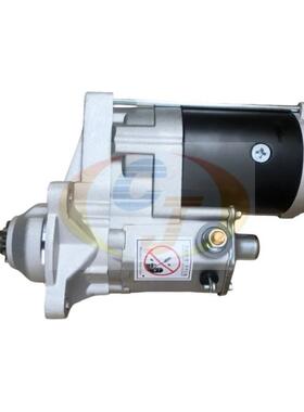 适用挖掘机小松PC200−8康明斯6D107发动机启动马达600-863-4210