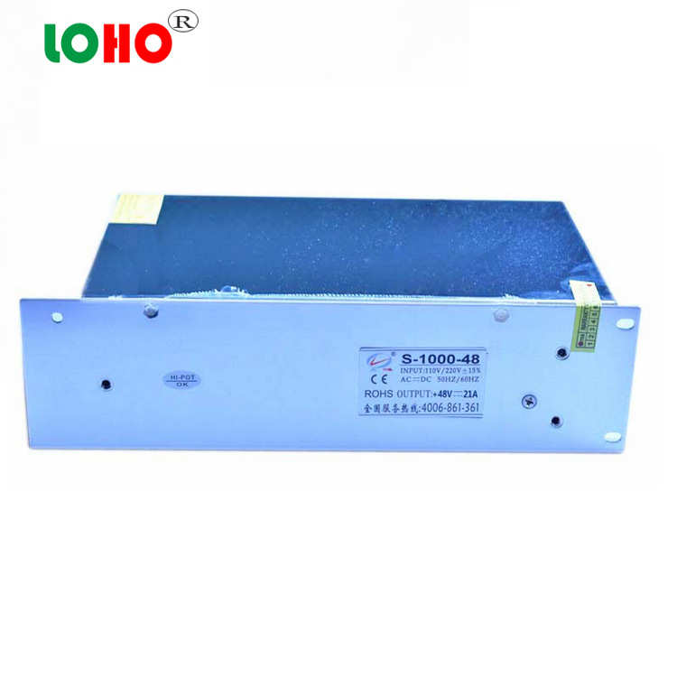0~48V1000W开关电源 48V21A直流电源开关48V48V50V工控设备变压器