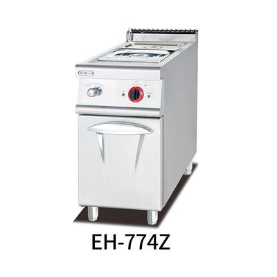 杰冠商用EH874Z立式电热保温汤池连柜座774Z商用不锈钢恒温炉