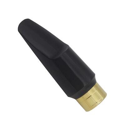 中音降E萨克斯笛头黑金ABS金属吹嘴嘴子Saxophone萨克斯乐器配件