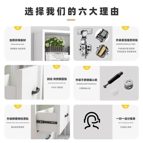 易书柜自简由组合收纳格子储物柜柜书LYP架木质小子落柜地