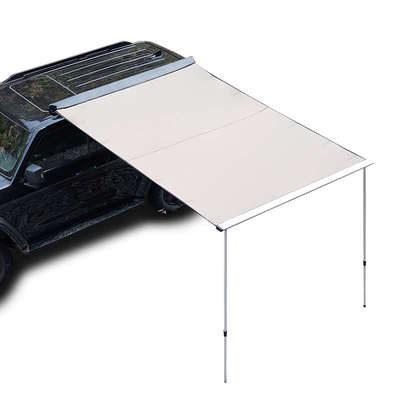 灵野户外车边帐黑胶天幕帐篷铝壳侧帐越野遮阳棚露营房车载侧边账