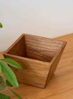 高档榆木实木米斗摆斗日进斗金庆婚招财进宝斗烧香件香炉聚宝盆包