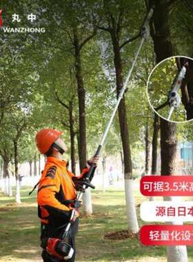 PS260丸中/WANZHONG 轻量高枝锯固定长度高枝修剪机修枝机汽油机