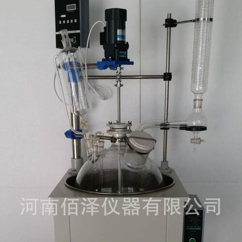 厂家直销实验室反应釜F-100L单层玻璃反应釜反应釜多功能反应釜