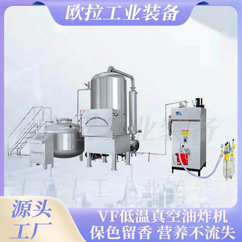 蔬菜干油炸脱油脱水一体机VF低温真空油炸机洋葱圈油炸机械
