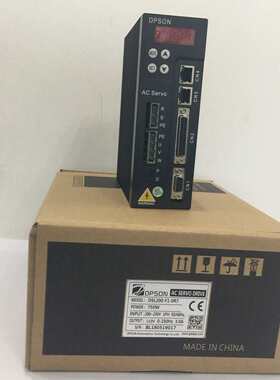 DPSON德普信伺服DSL200-F1-0R7伺服驱动器80ST-M02430 750W伺服现