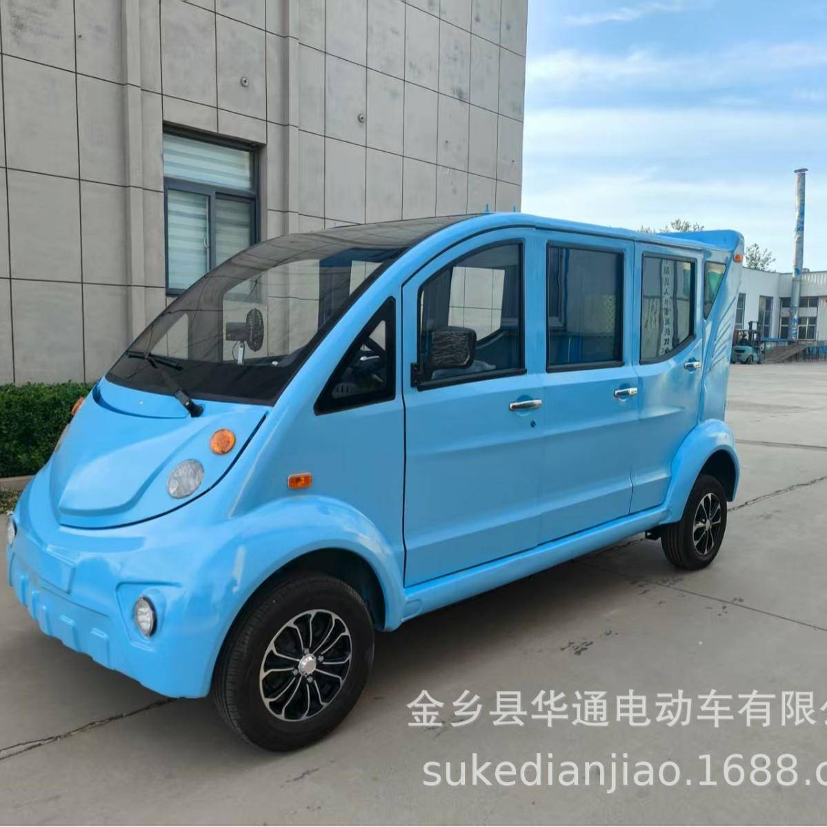 外贸出口助残车电动四轮残疾人代步车厂家低速代步车园区司机