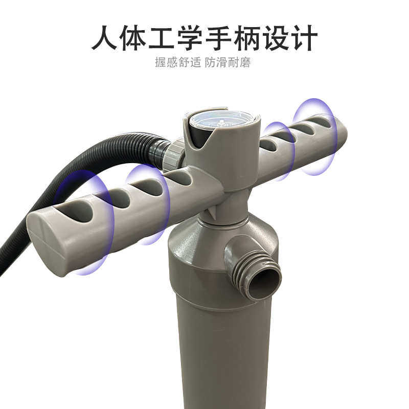 吸吹两用高压手动打气筒运动充气垫打气泵游泳圈家用便携式打气泵