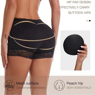 假屁股提臀内裤女假臀部塑形安全裤加厚加垫蜜桃臀翘臀丰臀跨神器