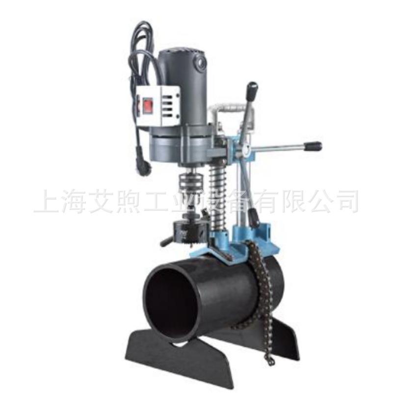 TWK-25-114衬塑钢管开孔机钢塑复合管钻孔器PVCPE塑料管锯孔机