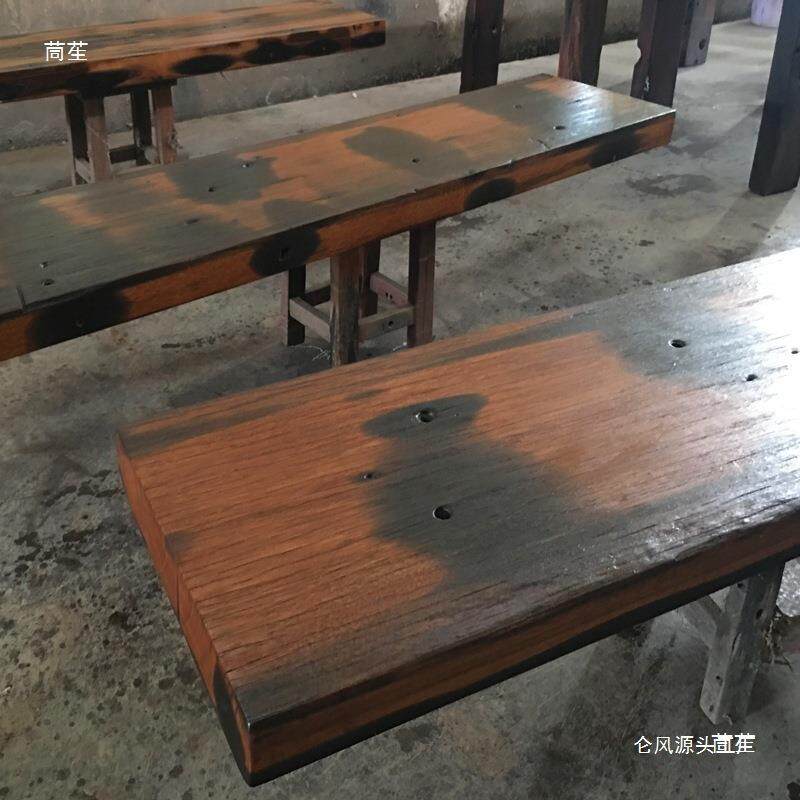 船木吧台板茶几台面板隔板复古地板原木板旧船木板风化材料