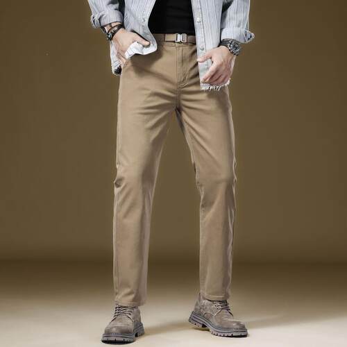 P 97273 Men Commute Trousers Business Casual商务休闲裤子