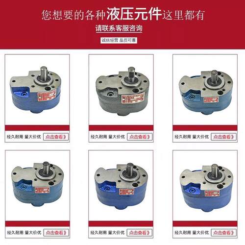 液压齿轮泵CB-B10/B4/B6/B16/B20/B25/B32/B40/50/63油泵配件大全