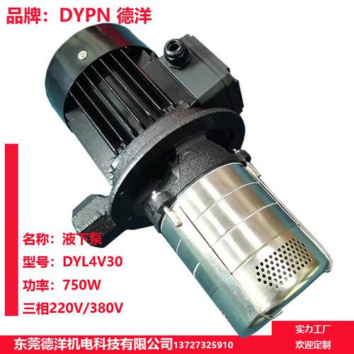 现货供应 数控车床水泵立式高压多级离心泵 设备冷却泵DYL4V