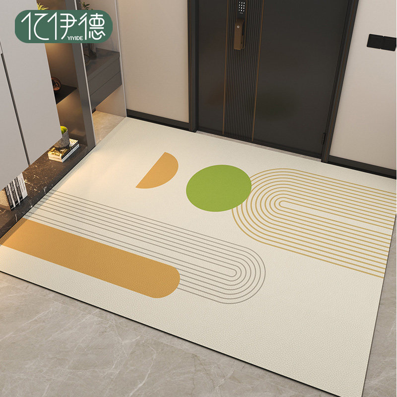 入户门地垫高级感进门门口pvc脚垫可擦免洗玄关门垫防水皮革地毯,居家布艺,入户地垫,淘宝优惠券,粉丝福利购,淘宝优惠卷