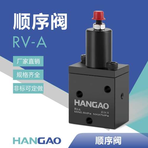 汉高专业耐高压RV/SV油压顺序阀适用工装夹具回路油路板型配管型