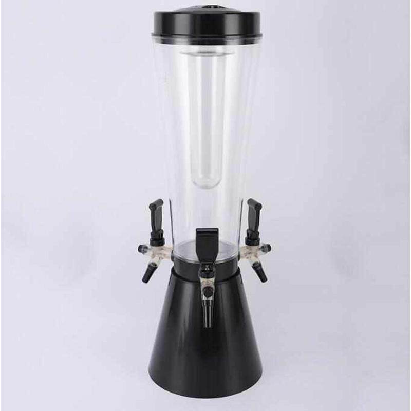 冰柱带机批发ktv酒店用品升器酒吧3发光商用炮三头啤扎啤酒生打酒