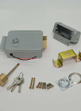 厂家牌1073锁门锁安具电控凌老式喷锁适用防盗电门铁锁粉批发大门