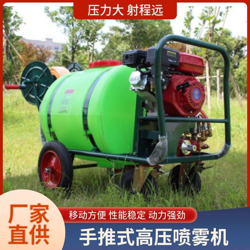 推车式园林汽油打药机养殖场防疫消毒机农用高压果园喷农药喷雾器