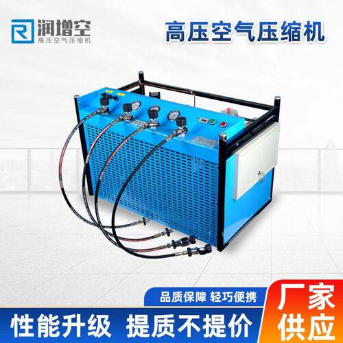 润空空压机2.2KW活塞空气压缩机压打气泵低噪音船用压缩机