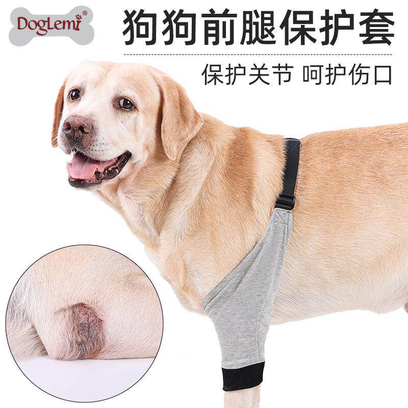 狗狗腿部受伤保护套大狗受伤护腿棉护膝宠物柔软透气关节护具